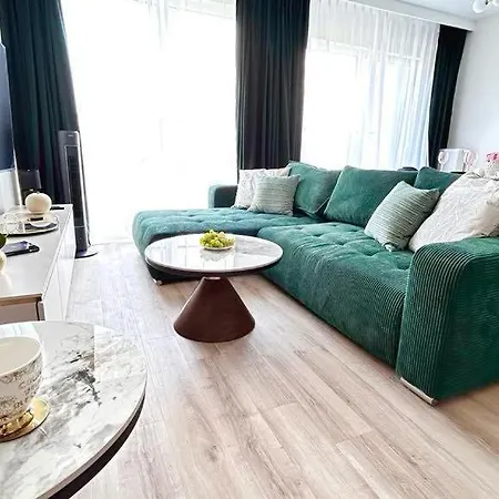 Horyzont Apartamenty-apartament Kaszmirowy Fale Baltyku, Sauna, Silownia, Plac Zabaw Apartman