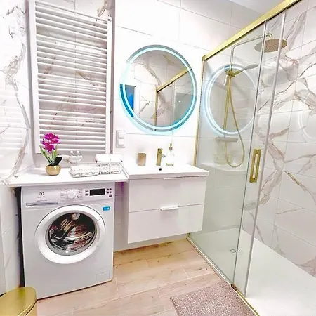 Horyzont Apartamenty-apartament Kaszmirowy Fale Baltyku, Sauna, Silownia, Plac Zabaw Kolobřeh