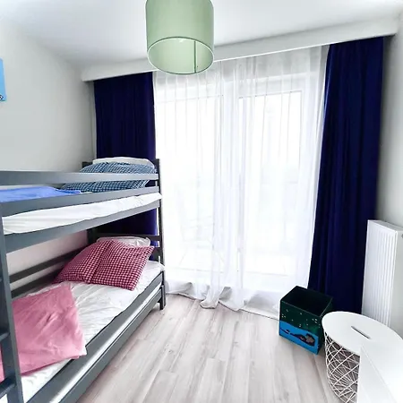 Horyzont Apartamenty-apartament Kaszmirowy Fale Baltyku, Sauna, Silownia, Plac Zabaw Apartmán