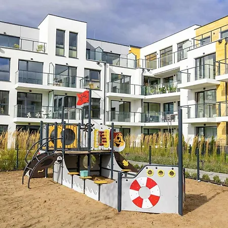Horyzont Apartamenty-apartament Kaszmirowy Fale Baltyku, Sauna, Silownia, Plac Zabaw Apartman