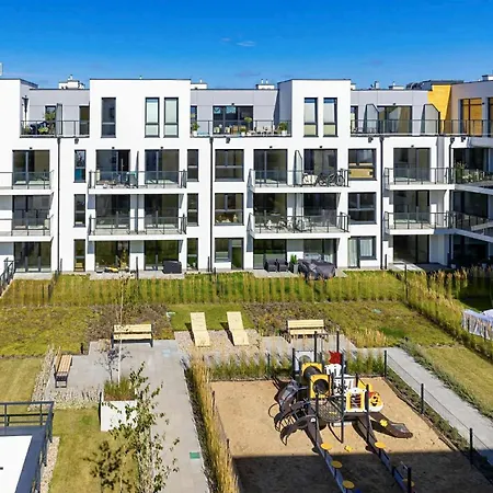 Apartament Horyzont Apartamenty-apartament Kaszmirowy Fale Bałtyku, Sauna, Siłownia, Plac Zabaw